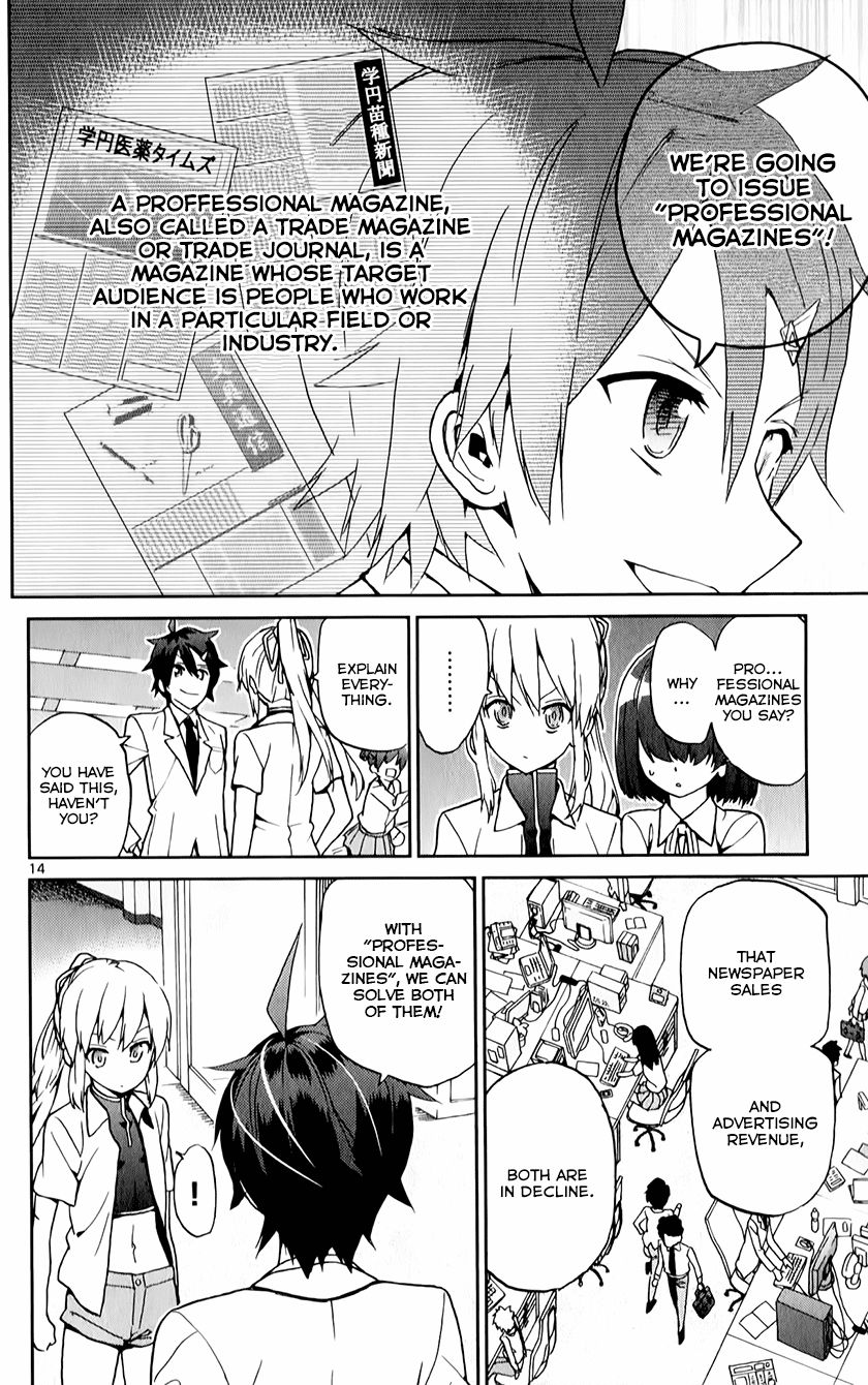 Ichiba Kurogane wa Kasegitai Chapter 9 page 14 - Chapter 9 : Elsa Guardian (3)