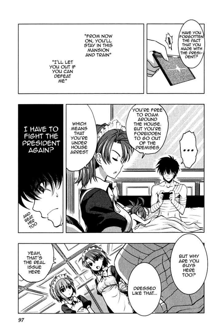 Ichiban Ushiro no Daimaou Chapter 11 page 23 - Chapter 11 : The Strongest! Student council President