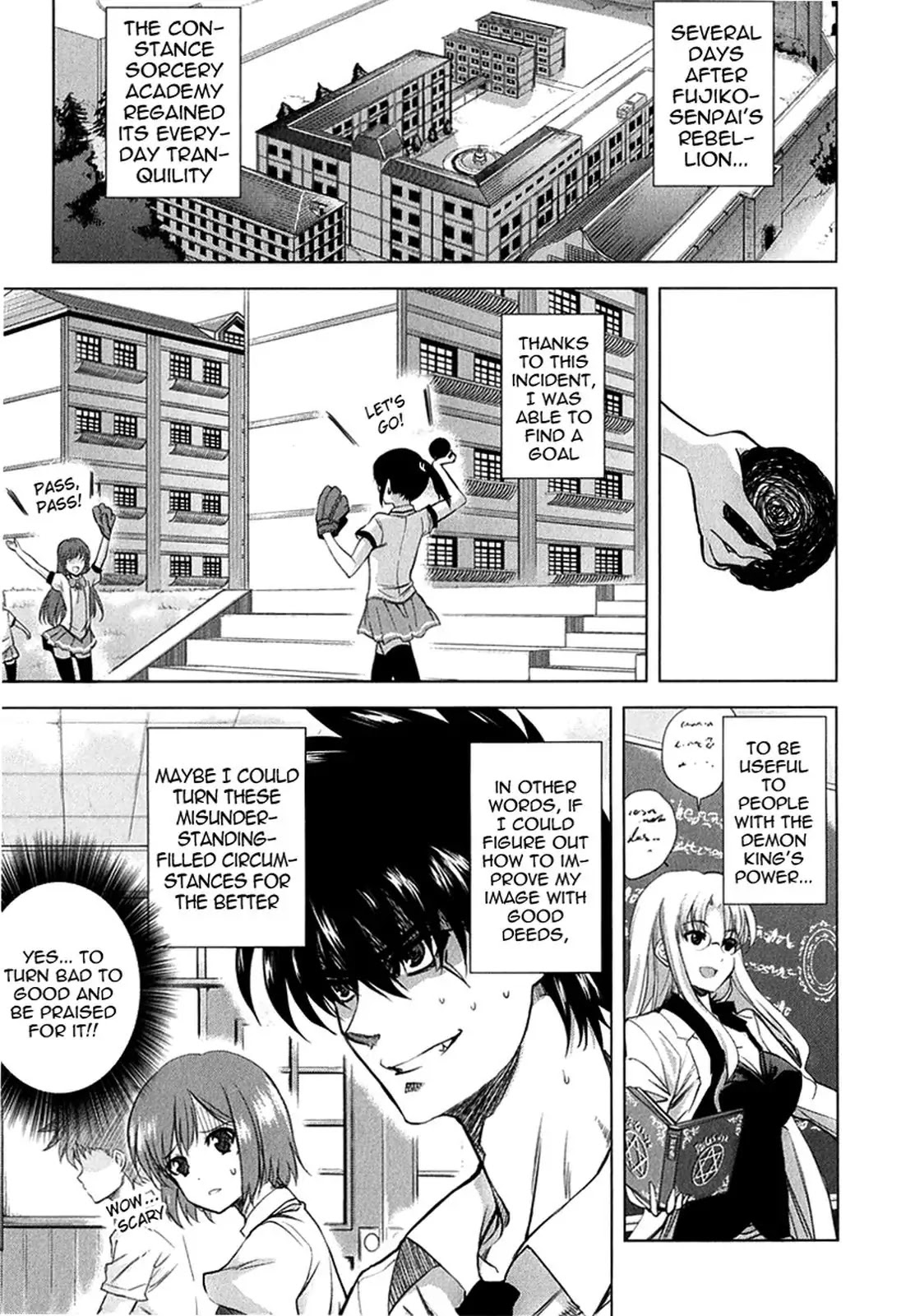 Ichiban Ushiro no Daimaou Chapter 19 page 6 - Chapter 19 : Wanna Get Seduced?