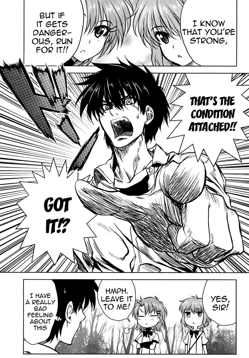 Ichiban Ushiro no Daimaou Chapter 20.2 page 11 - Chapter 20 v2 : The Seal, Released