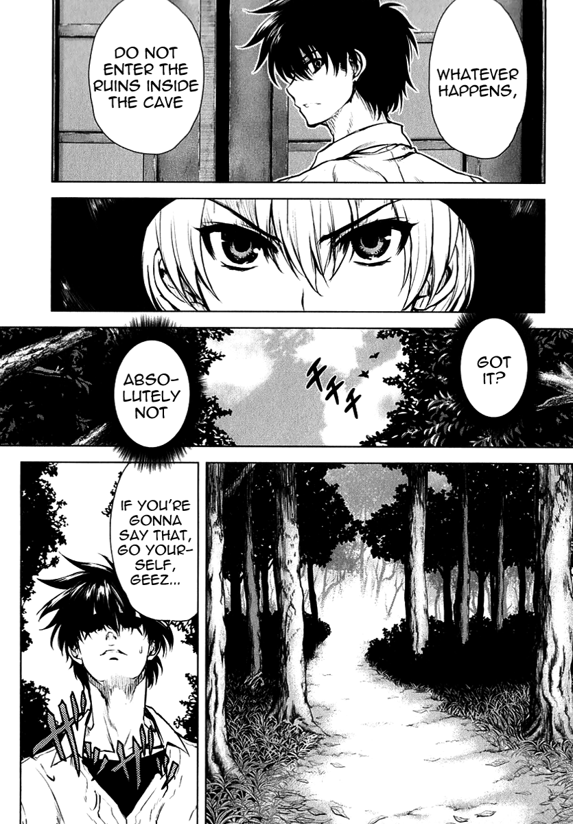 Ichiban Ushiro no Daimaou Chapter 20.2 page 7 - Chapter 20 v2 : The Seal, Released