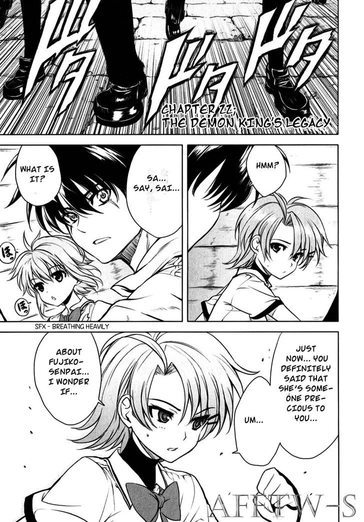 Ichiban Ushiro no Daimaou Chapter 22 page 2 - Chapter 22 : The Demon King's Legacy