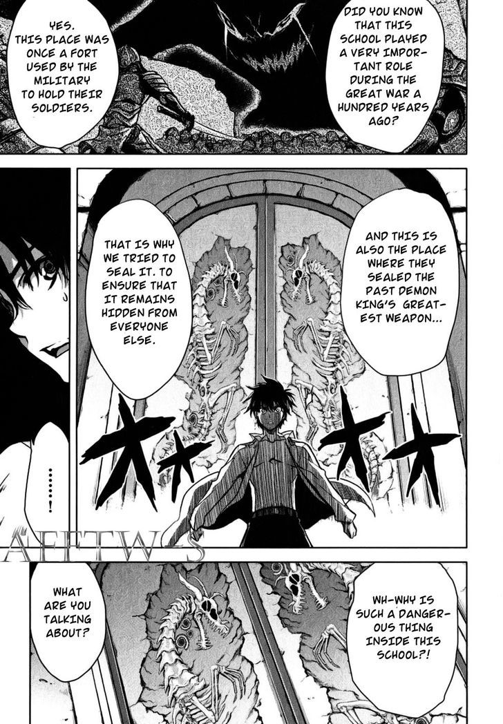 Ichiban Ushiro no Daimaou Chapter 22 page 8 - Chapter 22 : The Demon King's Legacy