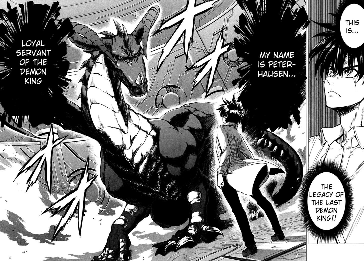 Ichiban Ushiro no Daimaou Chapter 24 page 2 - Chapter 24 : The Awakened Legacy
