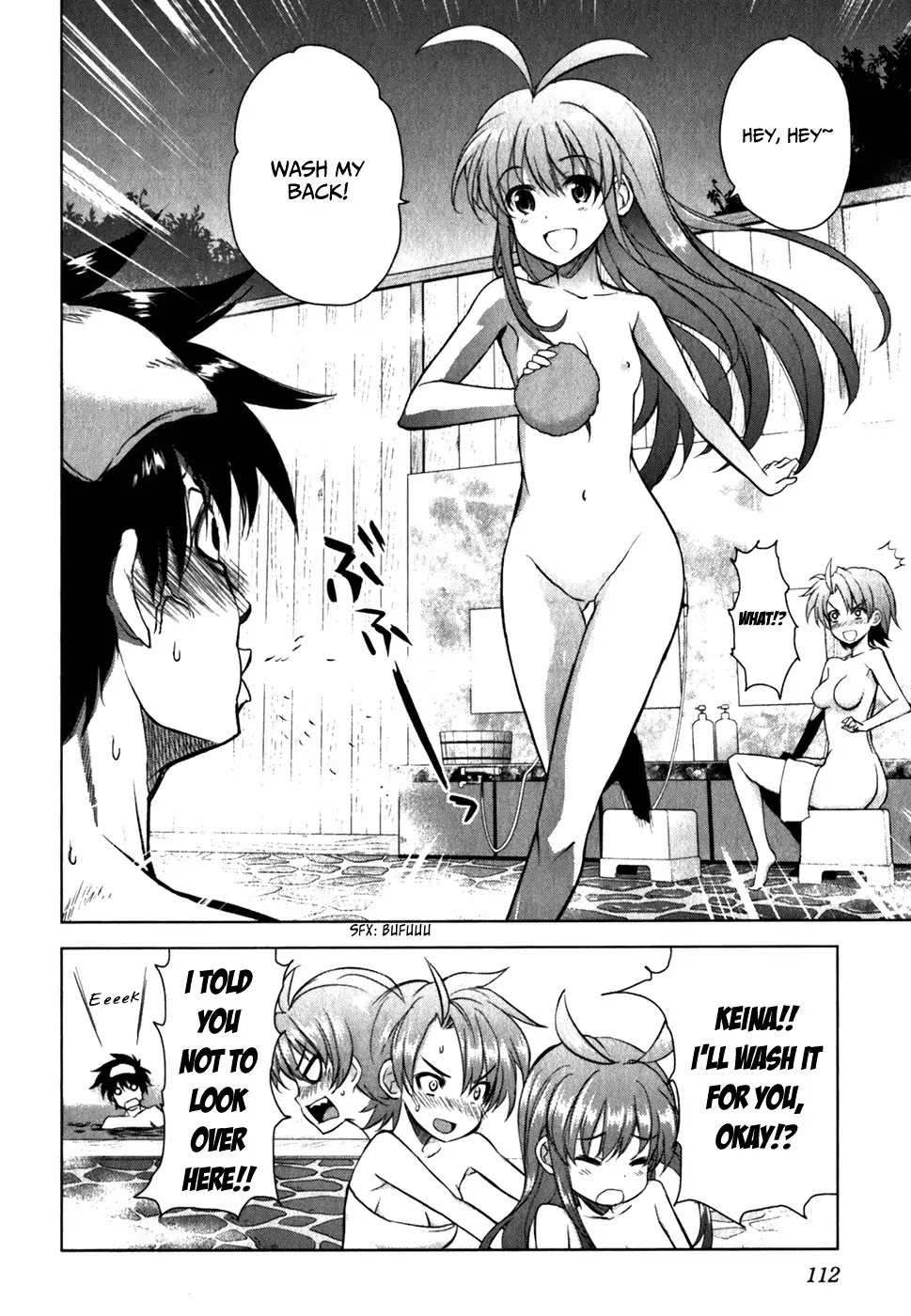 Ichiban Ushiro no Daimaou Chapter 34 page 6 - Chapter 34 : An Open Air Bath is a Dangerous Place!?