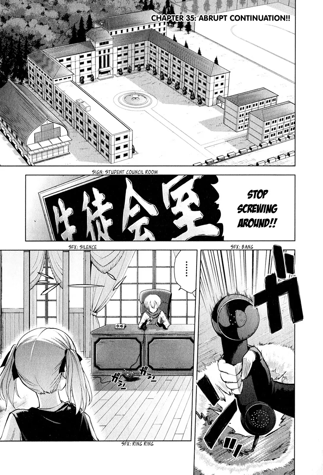 Ichiban Ushiro no Daimaou Chapter 35 page 2 - Chapter 35 : Abrupt Continuation!!
