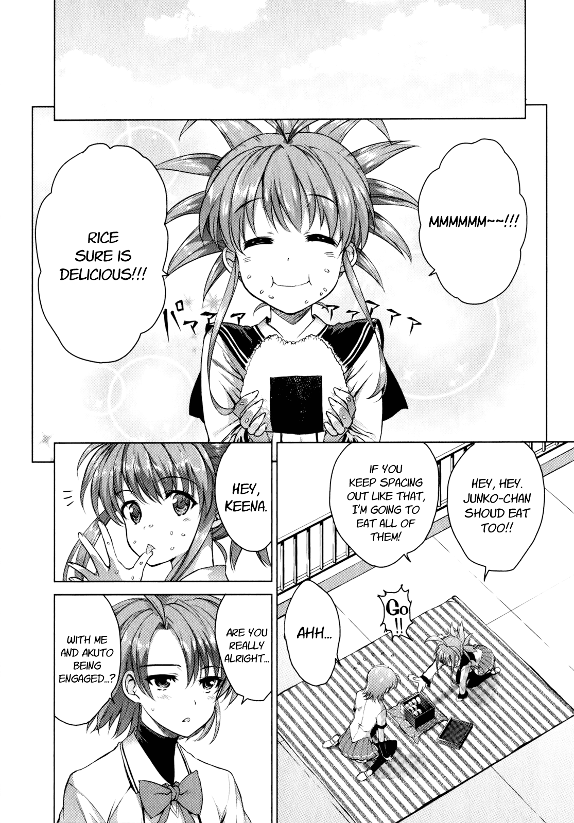 Ichiban Ushiro no Daimaou Chapter 42.2 page 12 - Chapter 42 v2 : Akuto's Madness