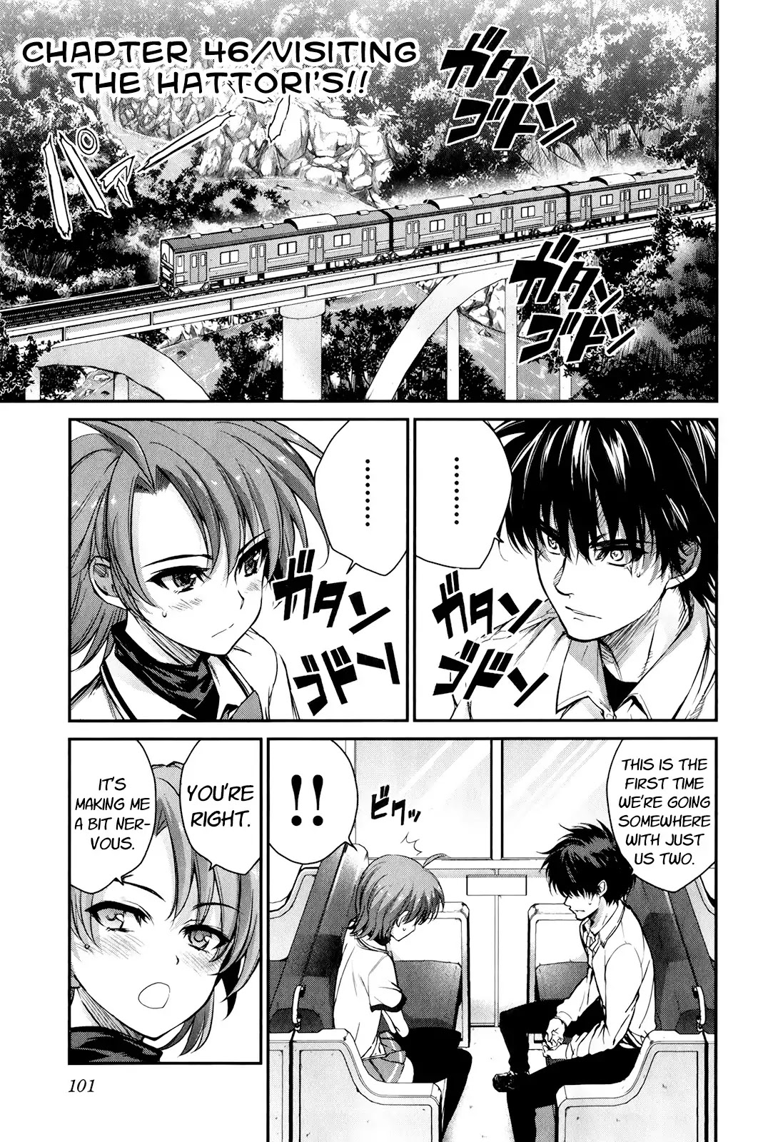 Ichiban Ushiro no Daimaou Chapter 46 page 2 - Chapter 46 : Hattori, Family conference!!