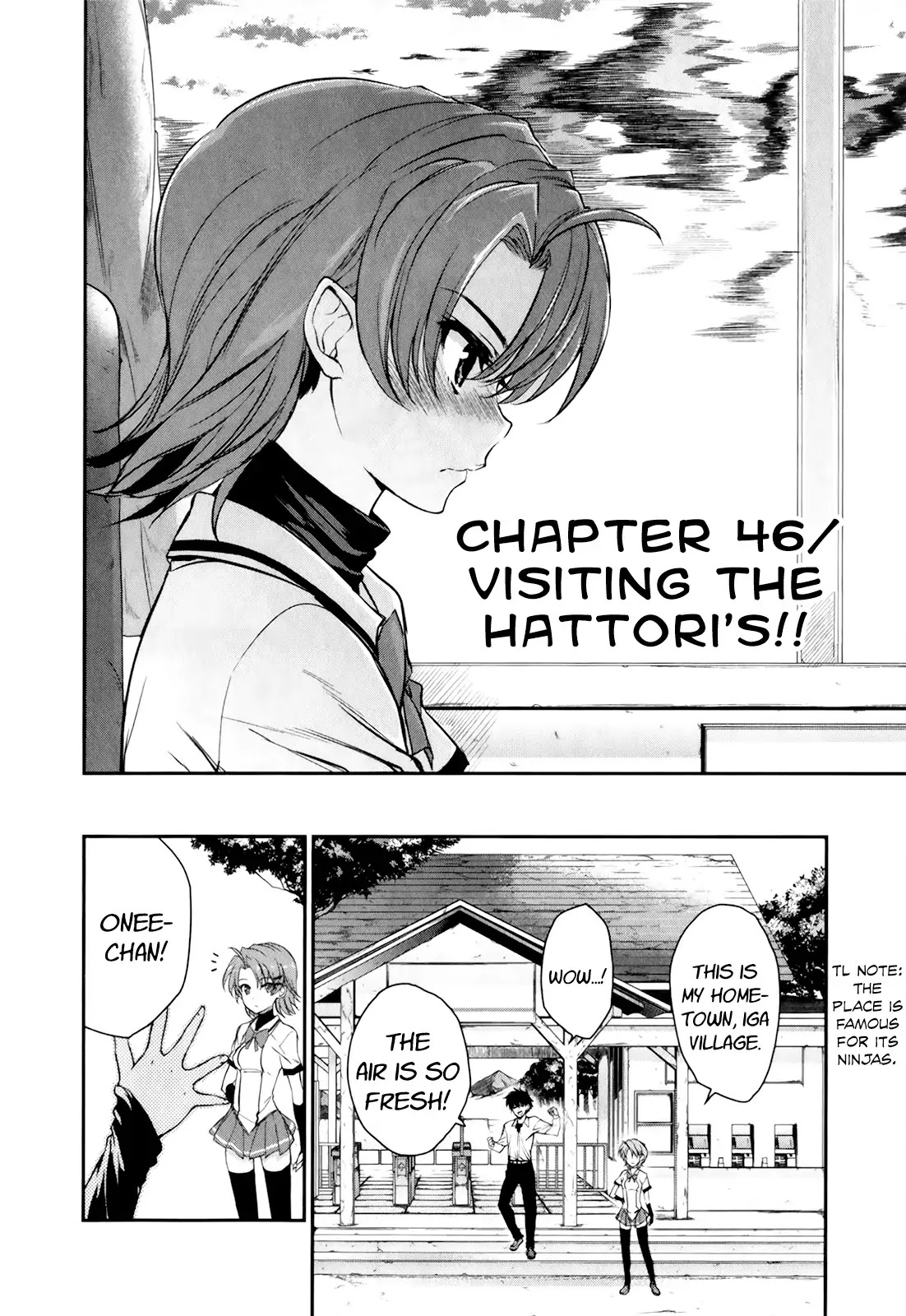 Ichiban Ushiro no Daimaou Chapter 46 page 5 - Chapter 46 : Hattori, Family conference!!