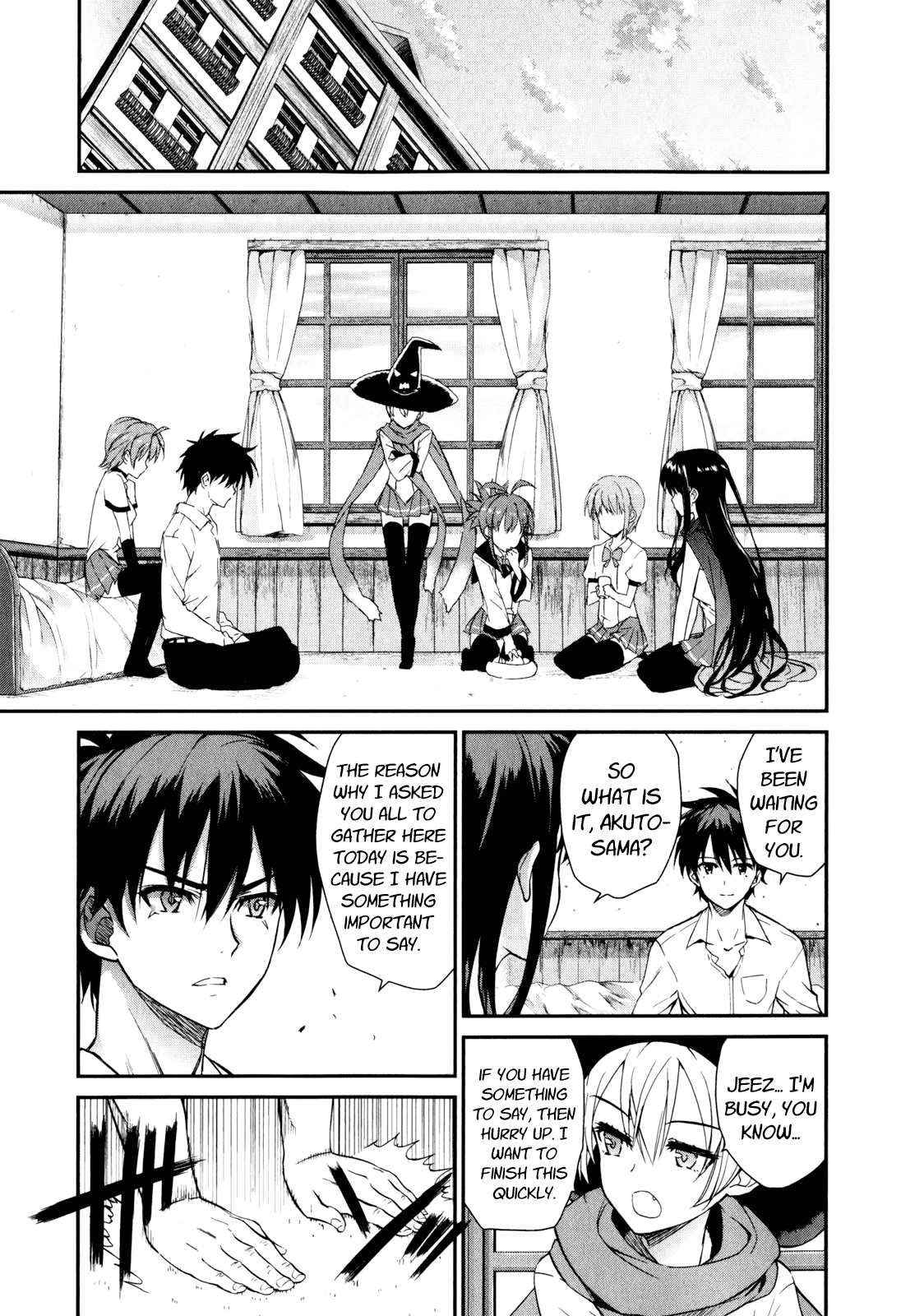 Ichiban Ushiro no Daimaou Chapter 50.2 page 8 - Chapter 50 v2 : The Great Demon King's Resolute Decision [End]