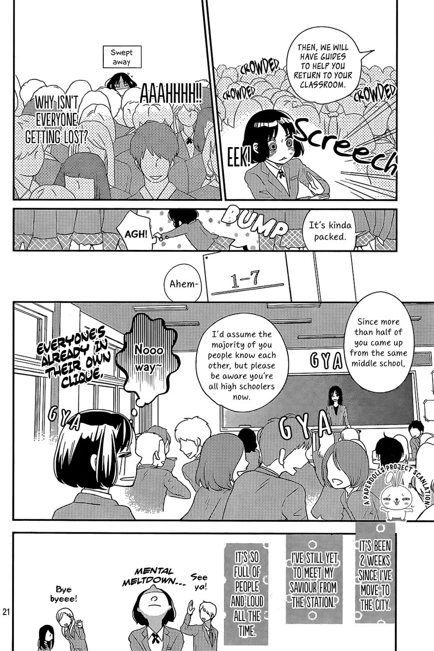 Ichibanboshi Kirari Chapter 1 page 21 - Chapter 1 : Star 1: The girl who came from the island