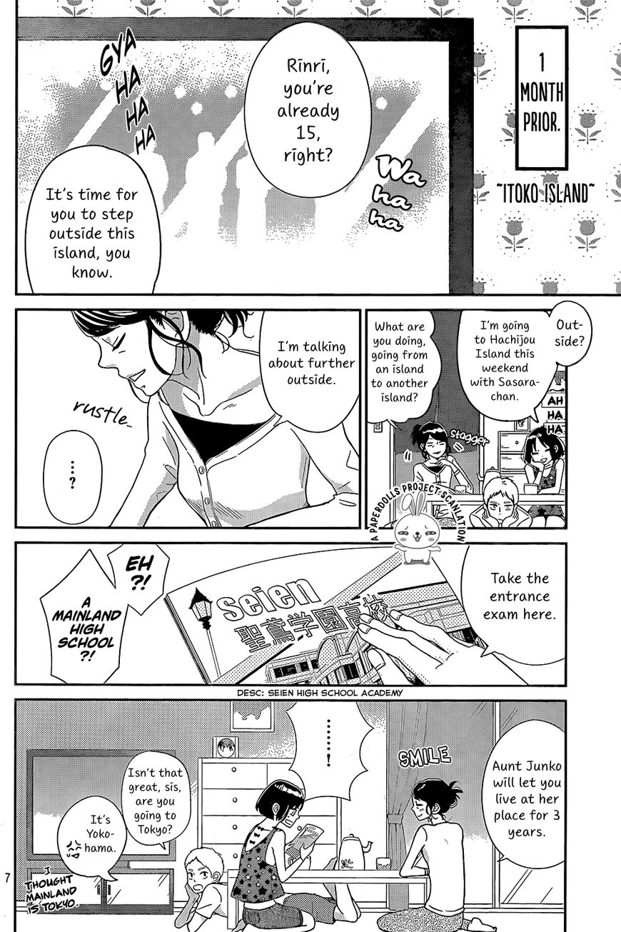 Ichibanboshi Kirari Chapter 1 page 7 - Chapter 1 : Star 1: The girl who came from the island