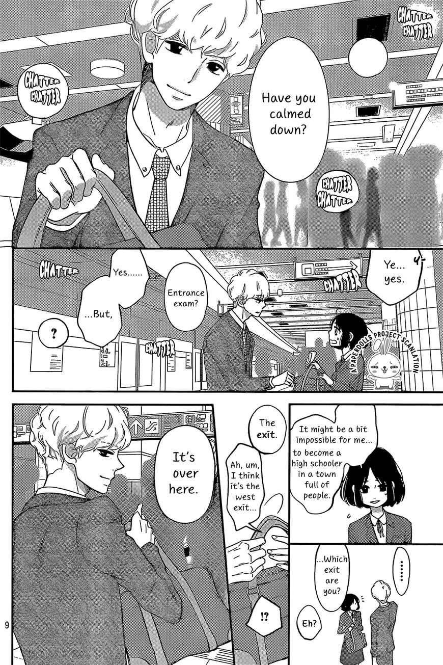 Ichibanboshi Kirari Chapter 1 page 9 - Chapter 1 : Star 1: The girl who came from the island