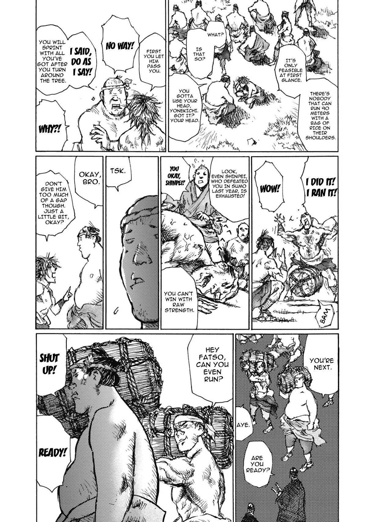 Ichigeki (MATSUMOTO Jiro) Chapter 1 page 20 - Chapter 1: A Struggle to the Death in 90 meters