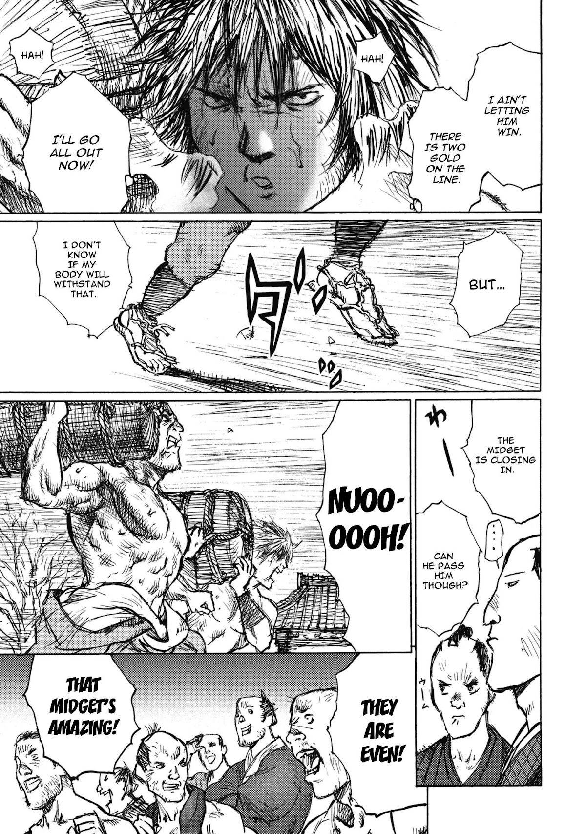 Ichigeki (MATSUMOTO Jiro) Chapter 1 page 28 - Chapter 1: A Struggle to the Death in 90 meters