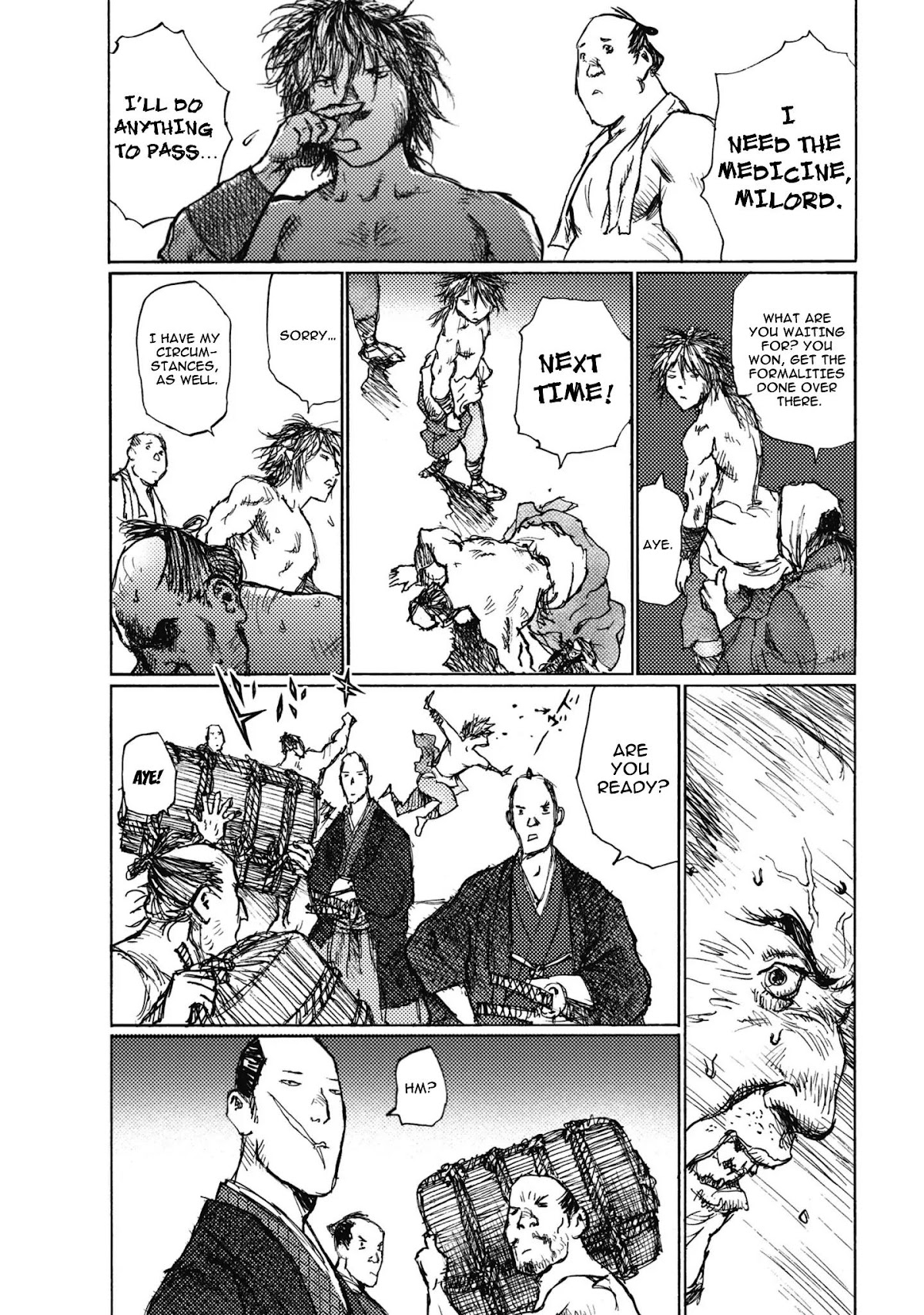 Ichigeki (MATSUMOTO Jiro) Chapter 1 page 34 - Chapter 1: A Struggle to the Death in 90 meters