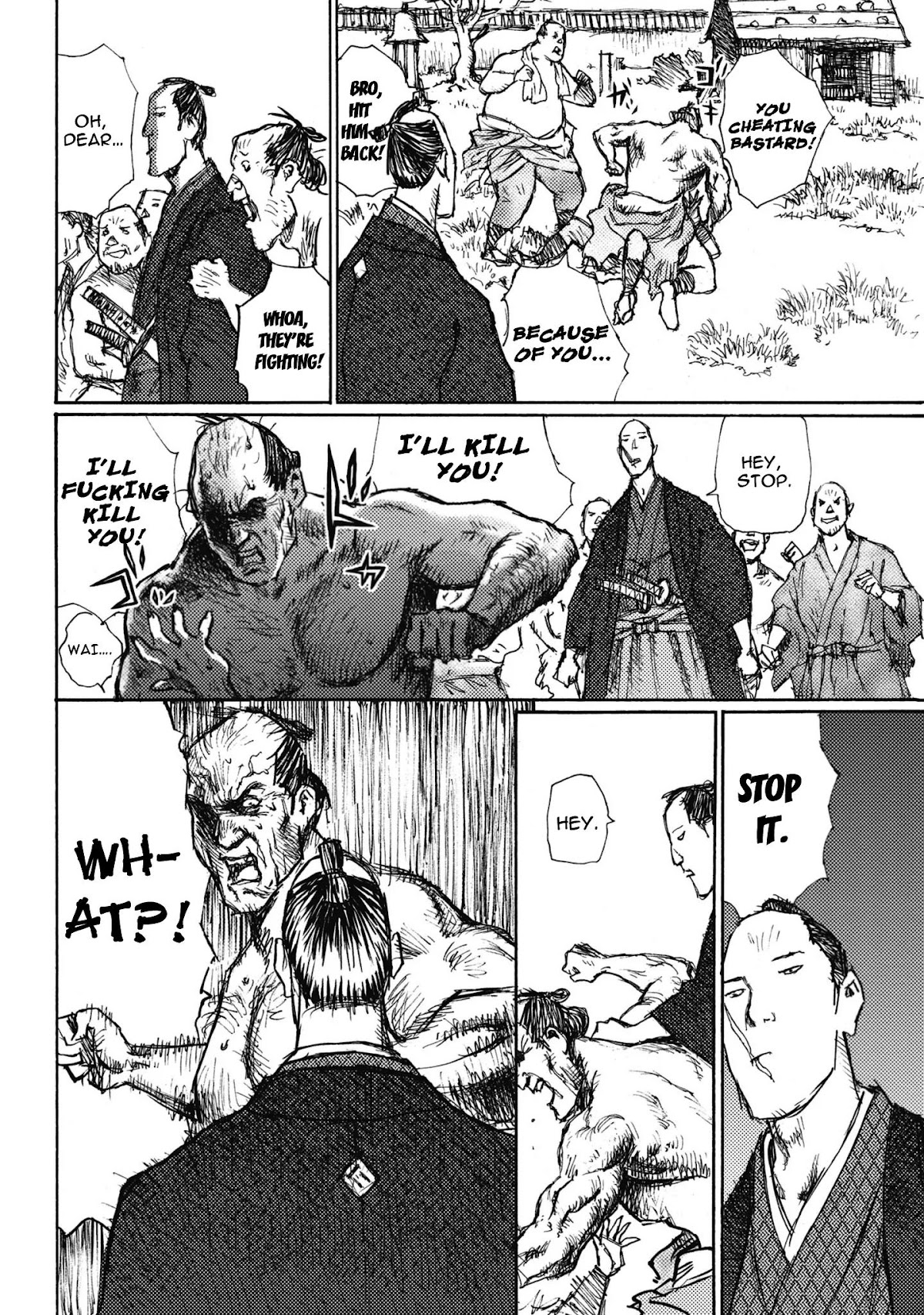Ichigeki (MATSUMOTO Jiro) Chapter 1 page 35 - Chapter 1: A Struggle to the Death in 90 meters