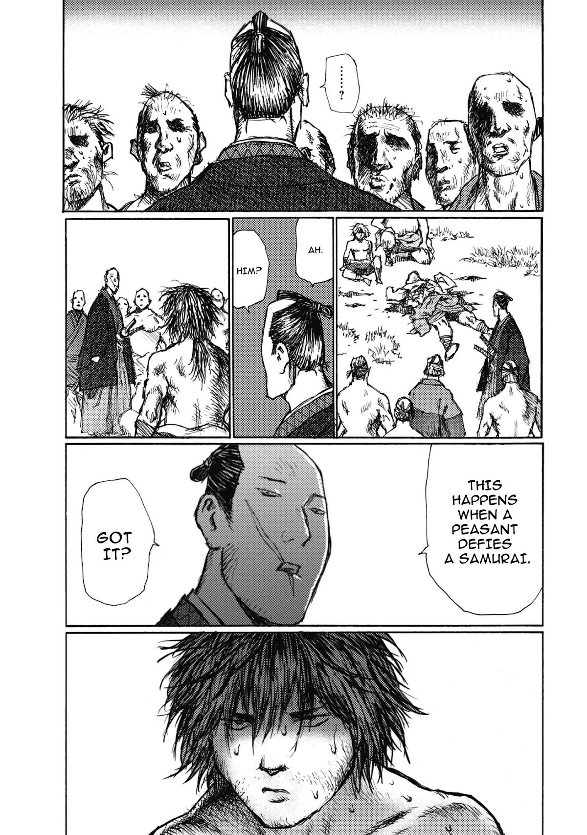 Ichigeki (MATSUMOTO Jiro) Chapter 1 page 38 - Chapter 1: A Struggle to the Death in 90 meters