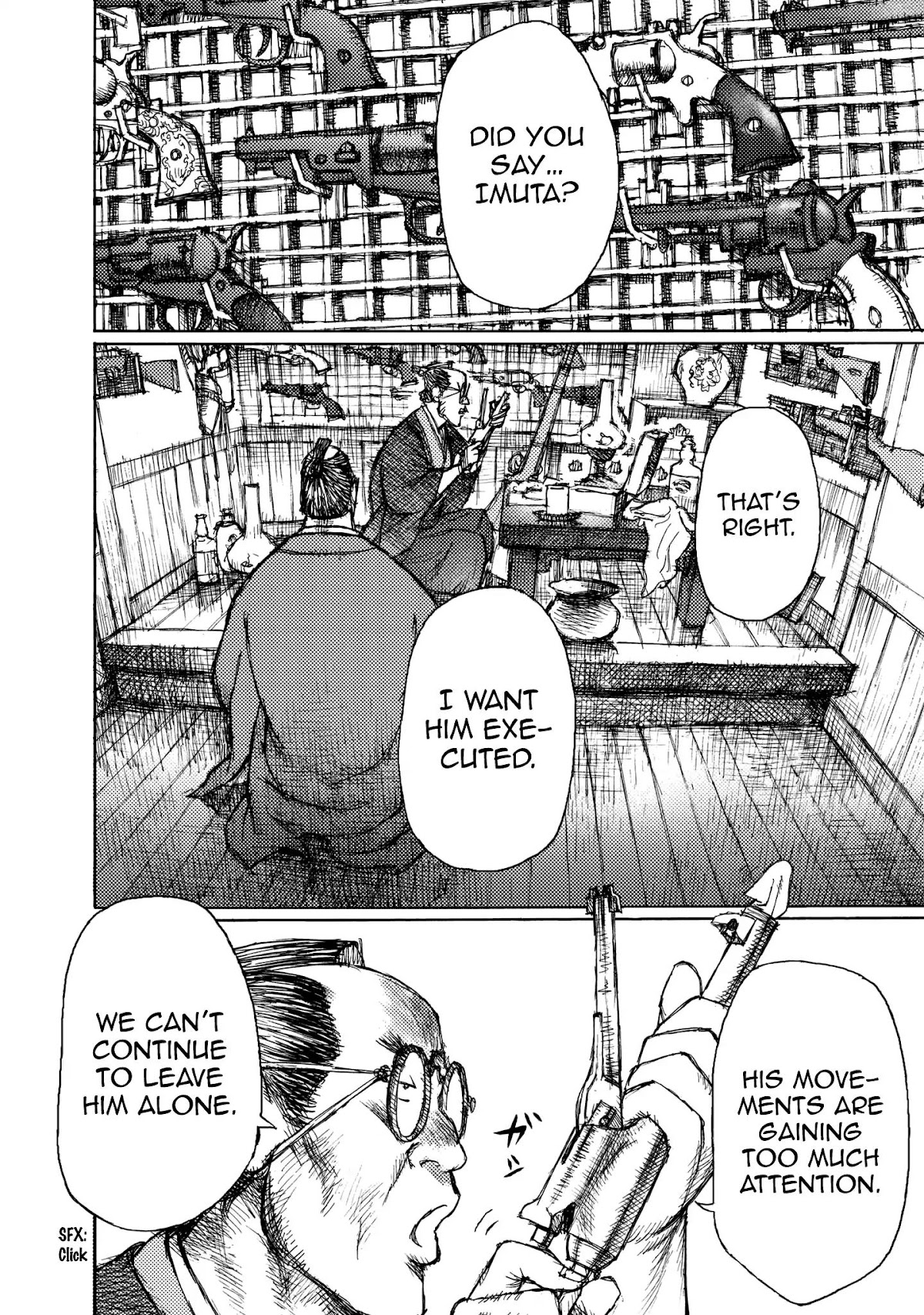 Ichigeki (MATSUMOTO Jiro) Chapter 23 page 2 - Chapter 23: Execution of a criminal