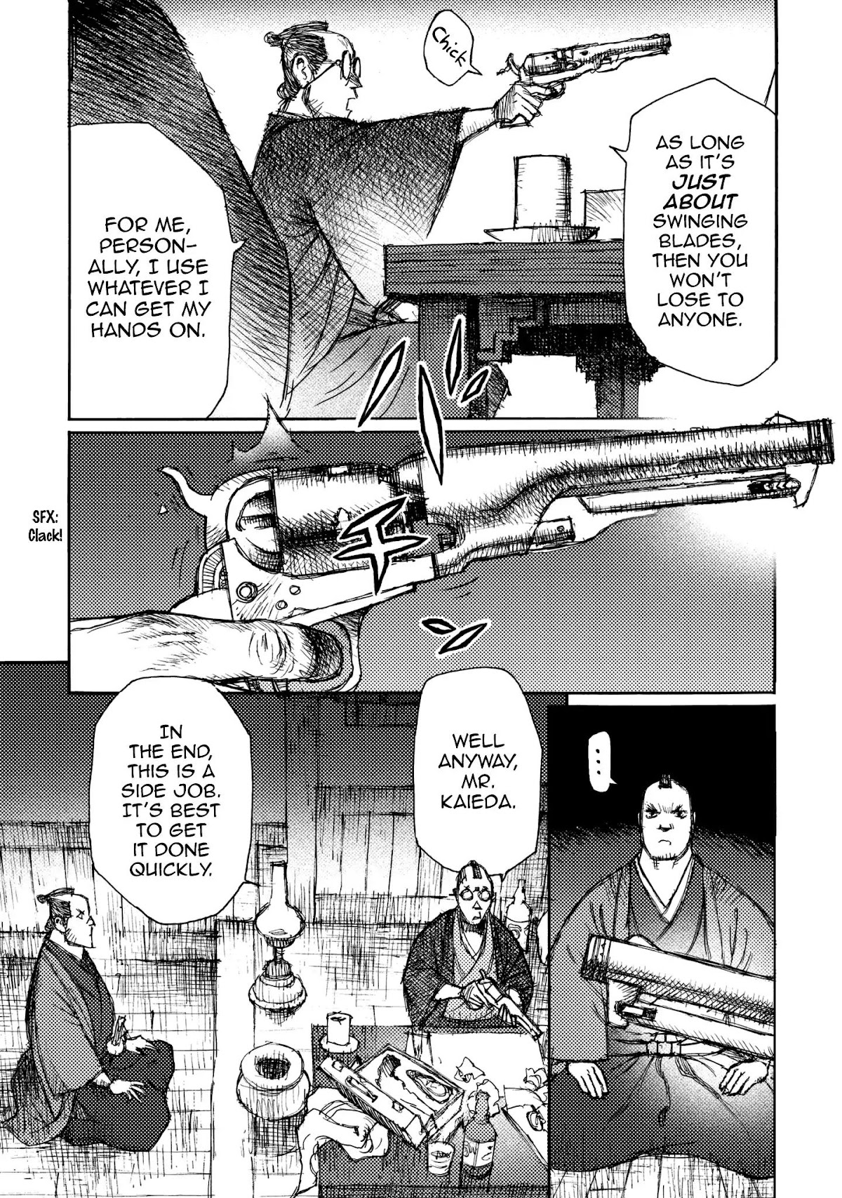 Ichigeki (MATSUMOTO Jiro) Chapter 23 page 5 - Chapter 23: Execution of a criminal