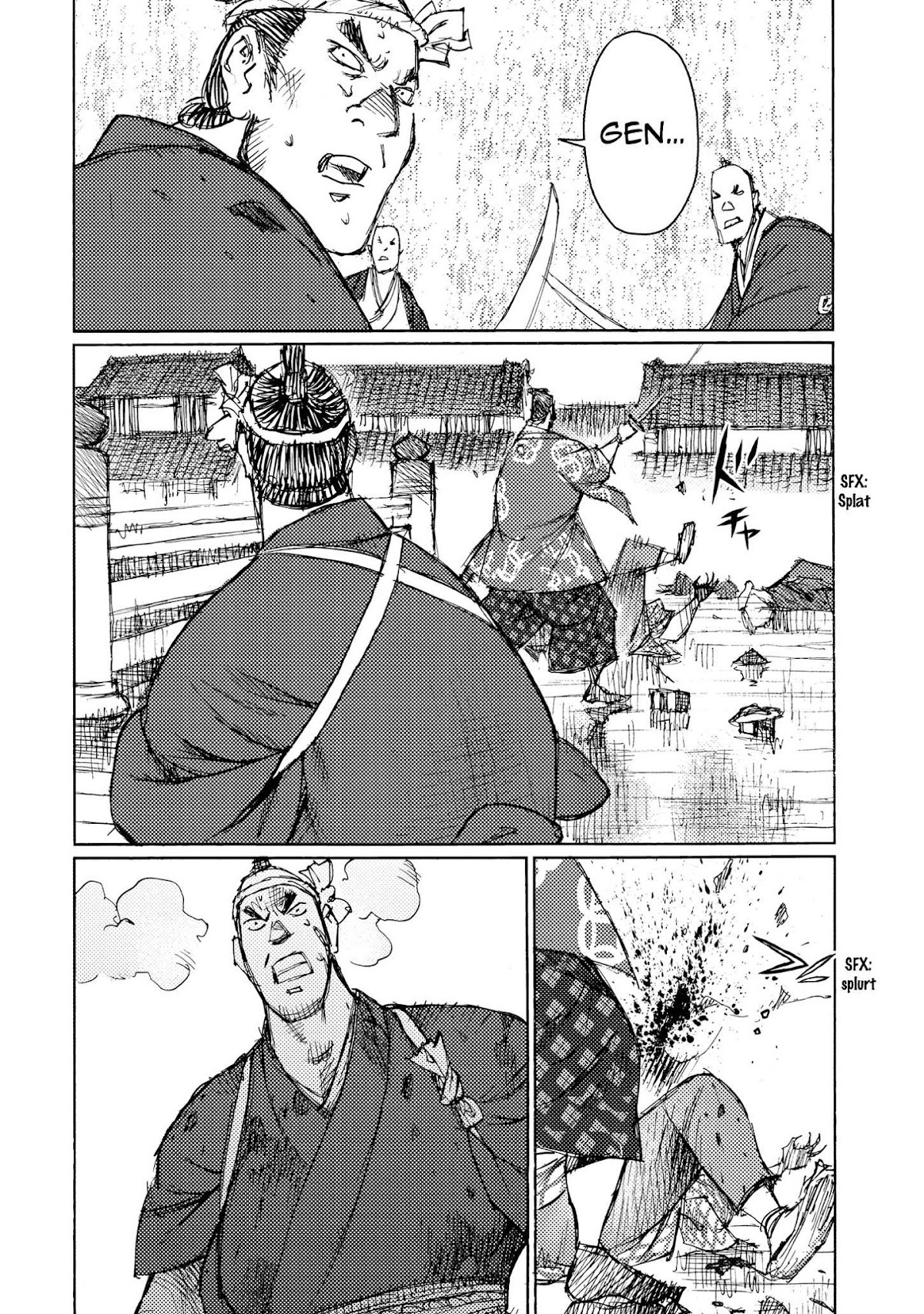 Ichigeki (MATSUMOTO Jiro) Chapter 32 page 2 - Chapter 32: The Battle of Kanasugi Bridge - Three