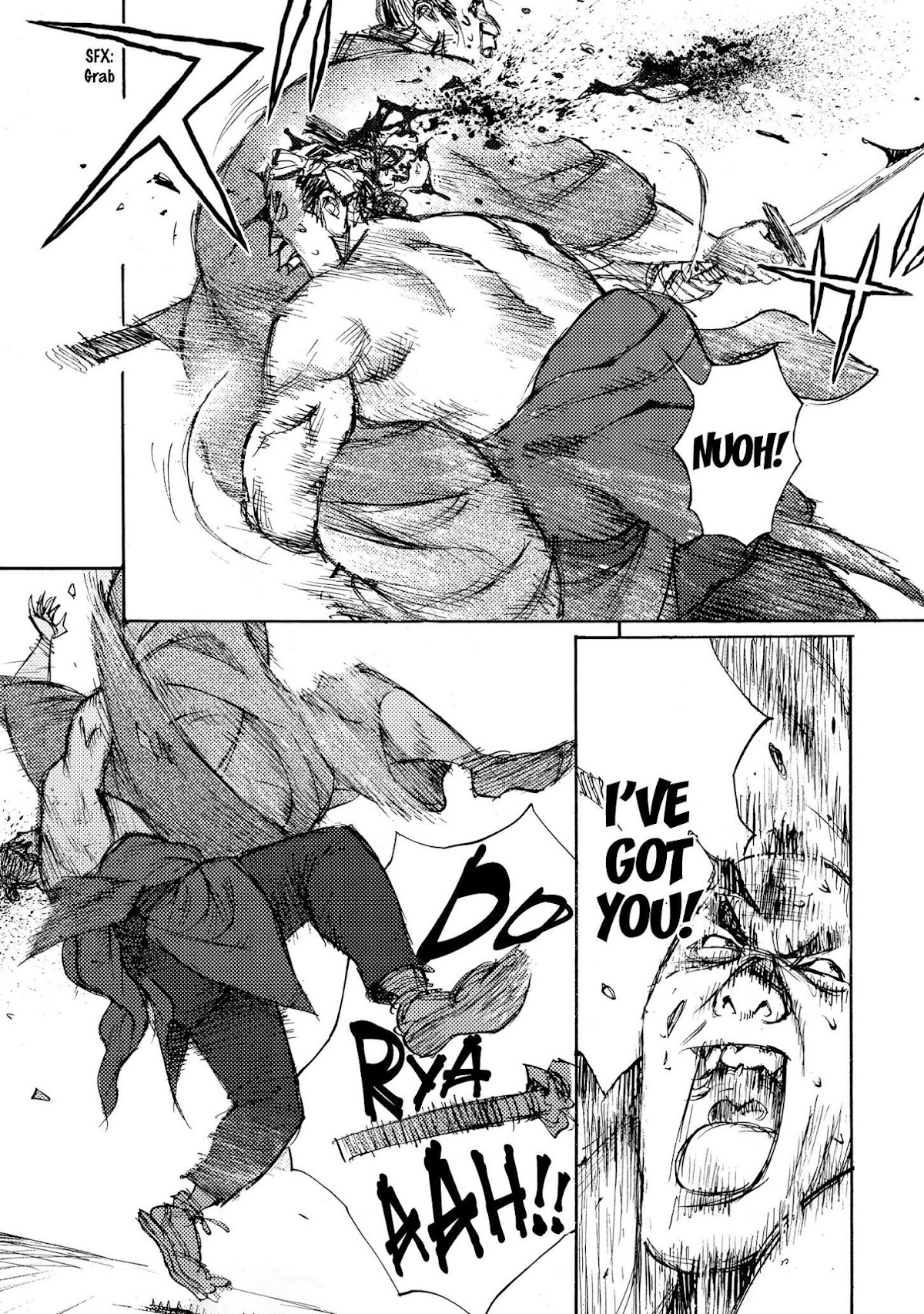 Ichigeki (MATSUMOTO Jiro) Chapter 32 page 25 - Chapter 32: The Battle of Kanasugi Bridge - Three