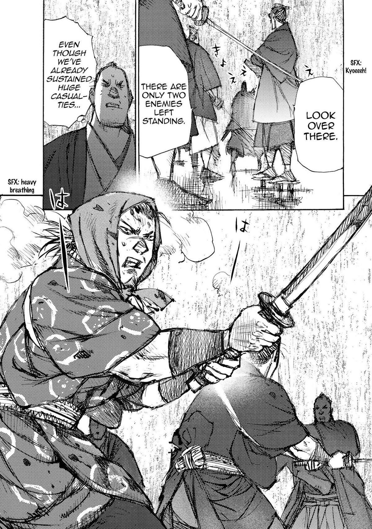 Ichigeki (MATSUMOTO Jiro) Chapter 32 page 33 - Chapter 32: The Battle of Kanasugi Bridge - Three