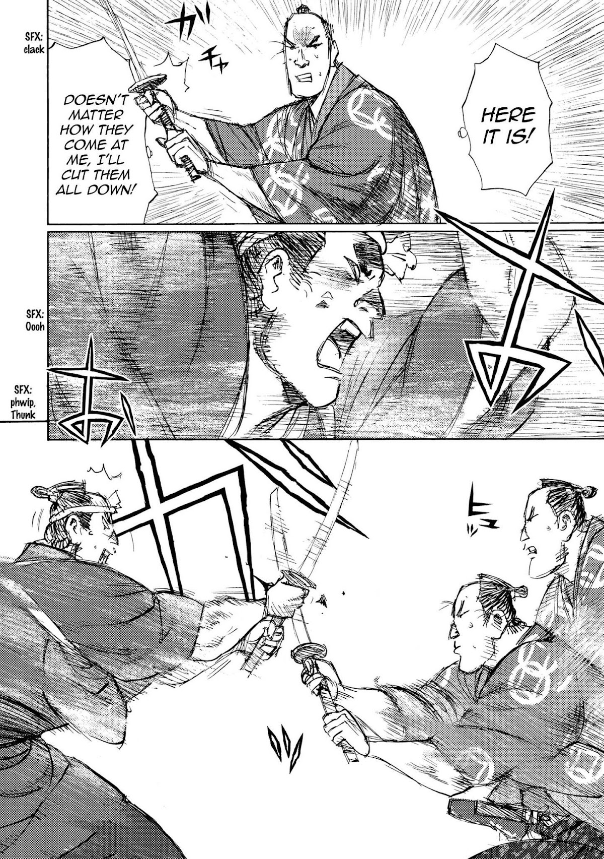 Ichigeki (MATSUMOTO Jiro) Chapter 32 page 4 - Chapter 32: The Battle of Kanasugi Bridge - Three
