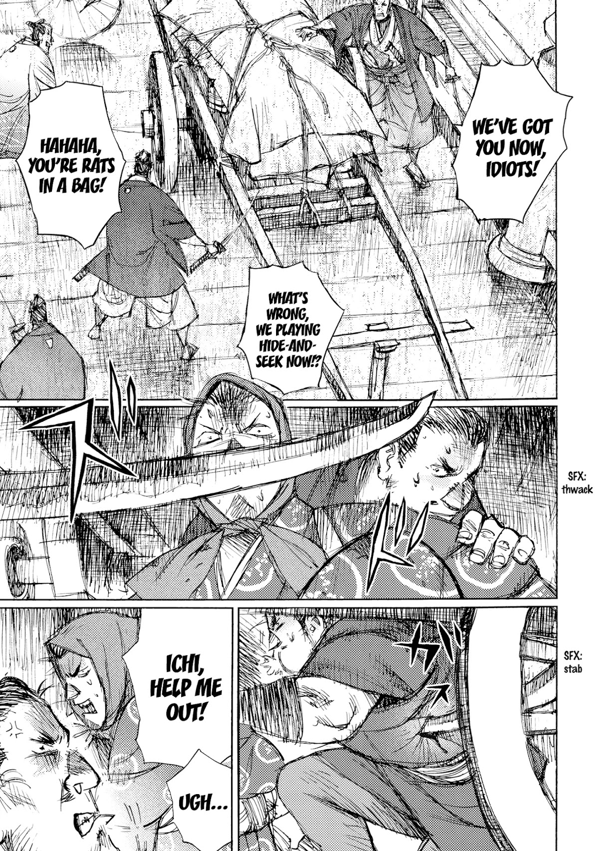 Ichigeki (MATSUMOTO Jiro) Chapter 33 page 13 - Chapter 33: The Battle of Kanasugi Bridge - Four