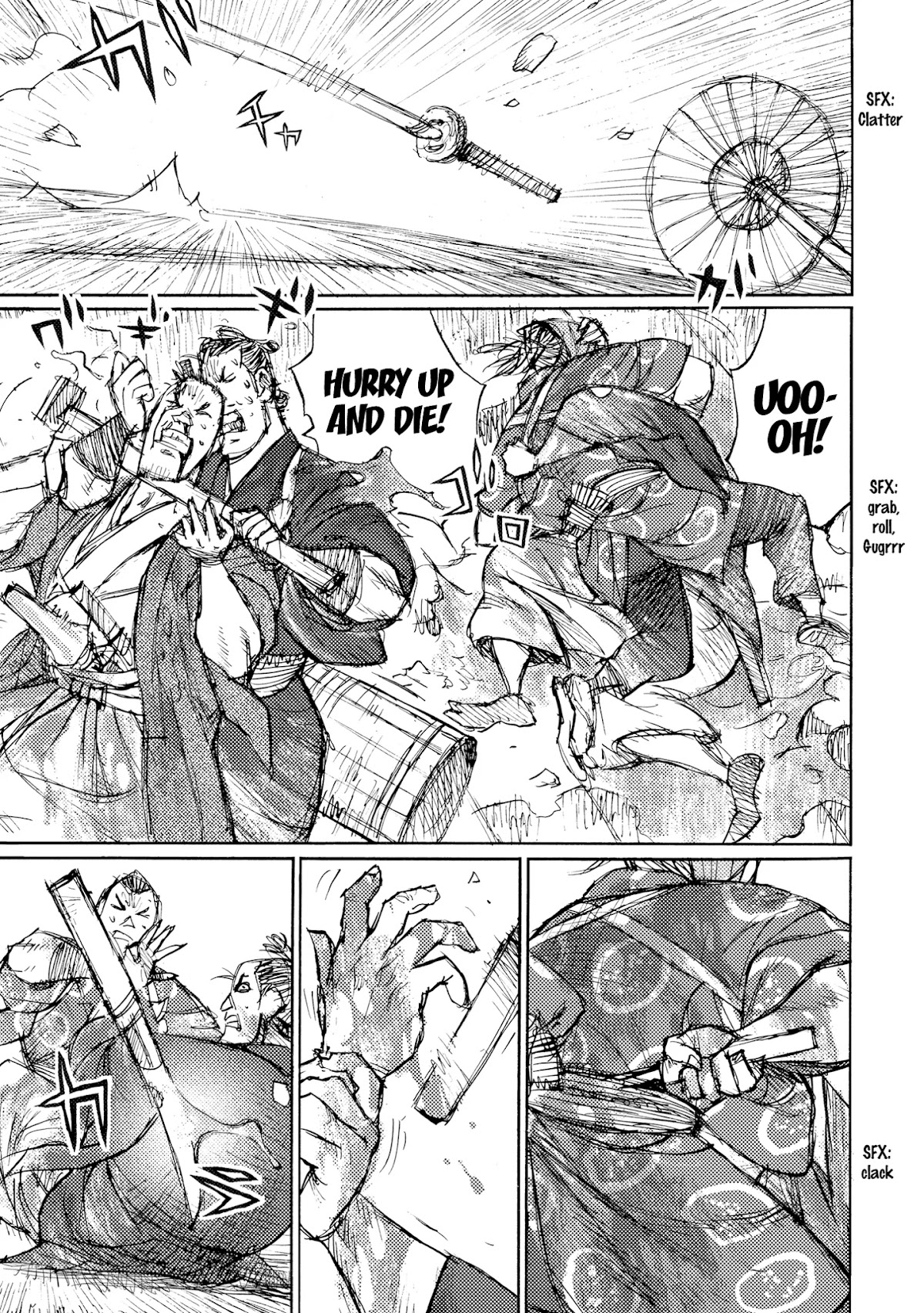 Ichigeki (MATSUMOTO Jiro) Chapter 33 page 21 - Chapter 33: The Battle of Kanasugi Bridge - Four