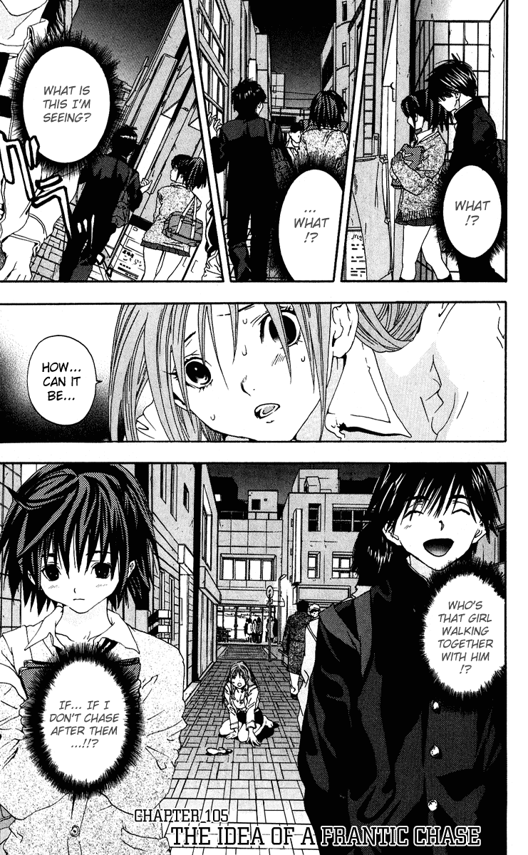 Ichigo 100% Chapter 105 page 1 - Chapter 105: The Idea of a Frantic Chase