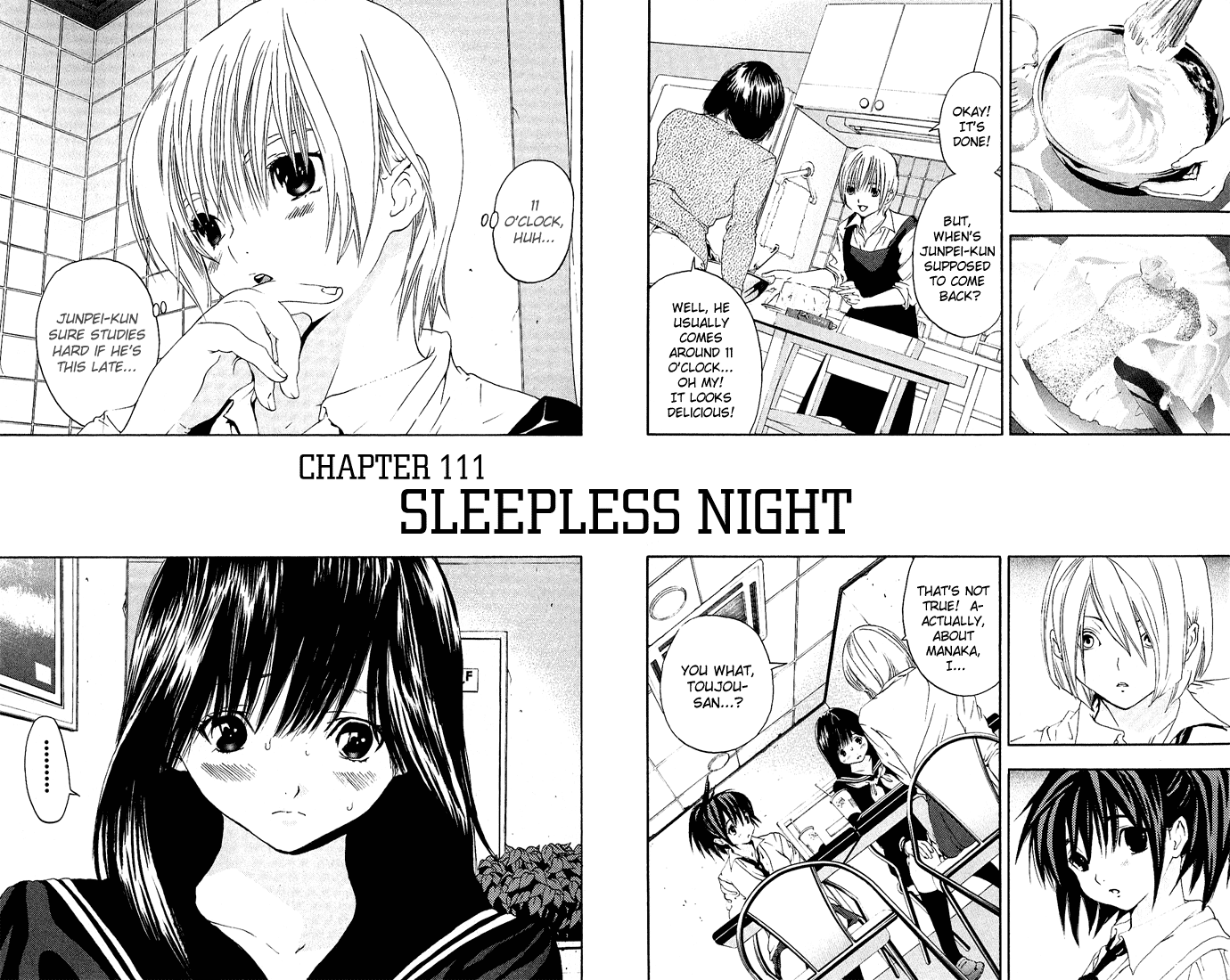 Ichigo 100% Chapter 111 page 1 - Chapter 111: Sleepless Night