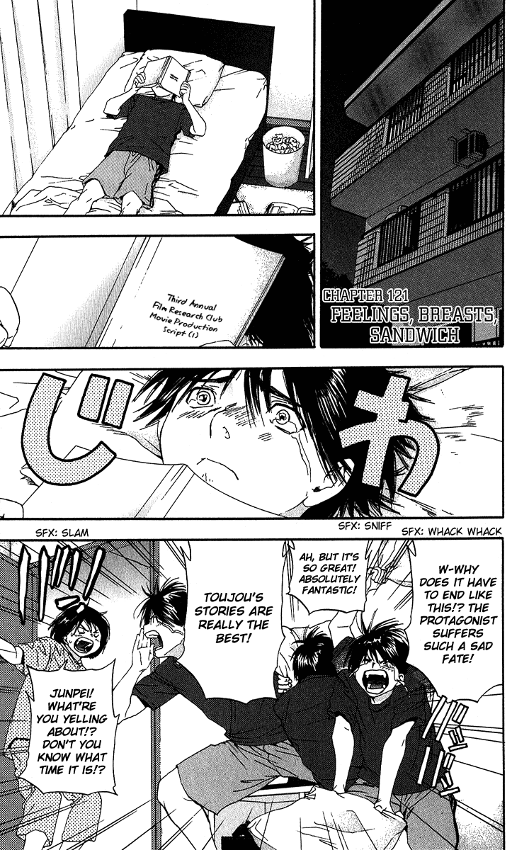 Ichigo 100% Chapter 121 page 1 - Chapter 121: Heart, Breast Sandwich