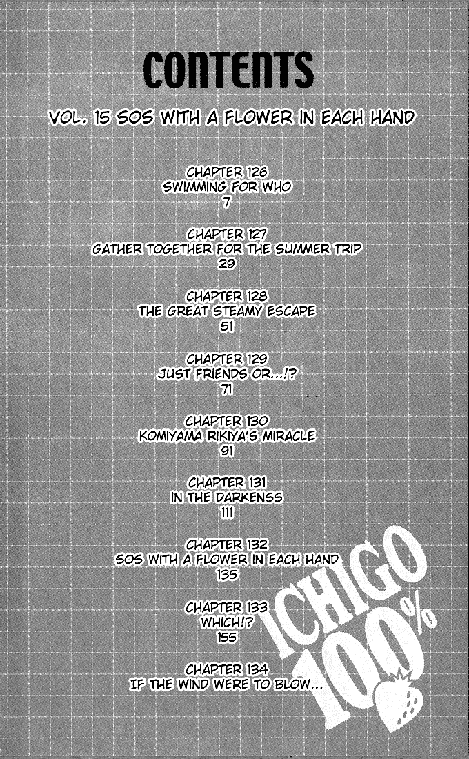 Ichigo 100% Chapter 126 page 5 - Chapter 126: Swimming for Who