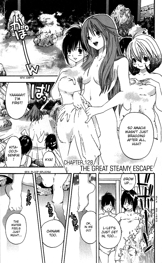 Ichigo 100% Chapter 128 page 1 - Chapter 128: The Great Steamy Escape