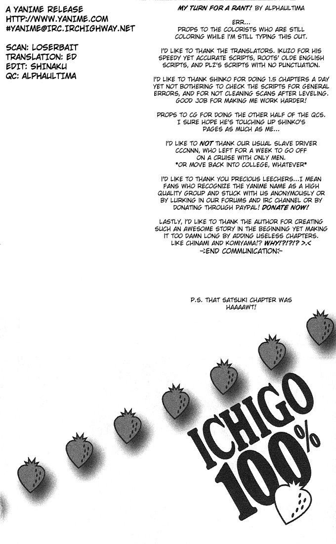 Ichigo 100% Chapter 134 page 20 - Chapter 134: If the Wind Were to Blow