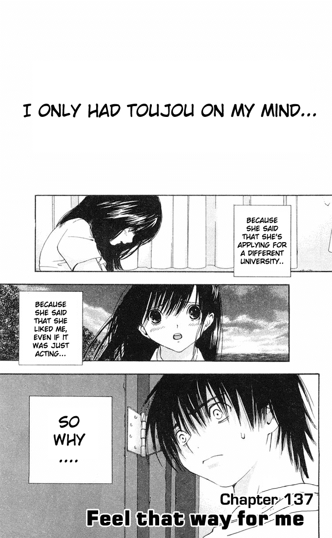Ichigo 100% Chapter 137 page 1 - Chapter 137: Feel That Way for Me