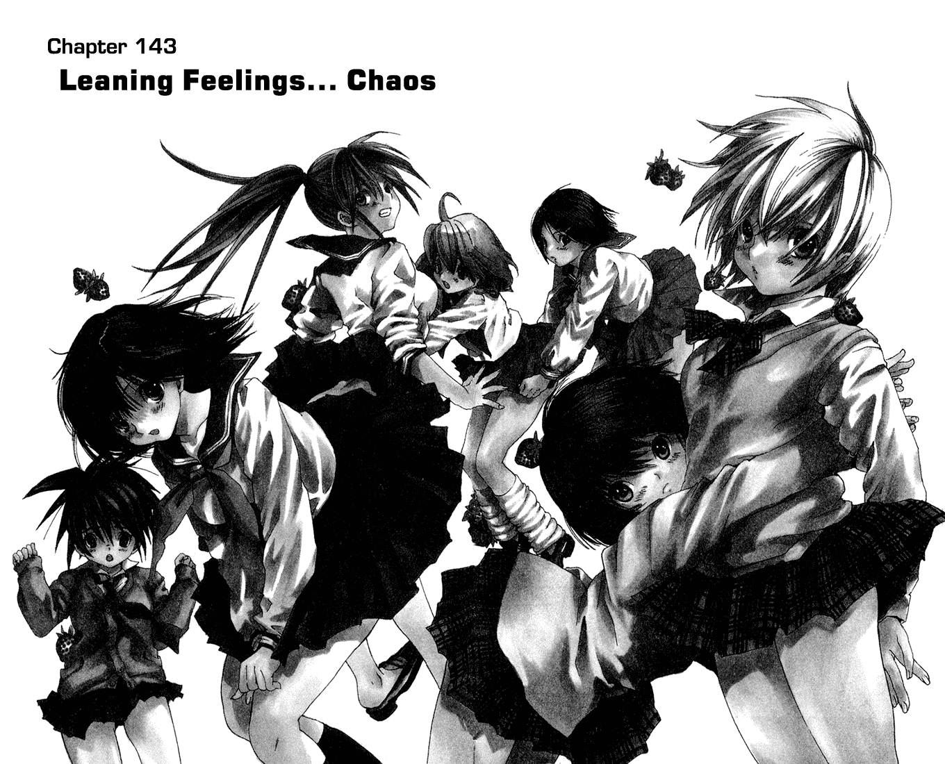 Ichigo 100% Chapter 143 page 1 - Chapter 143: Leaning Feelings, Chaos