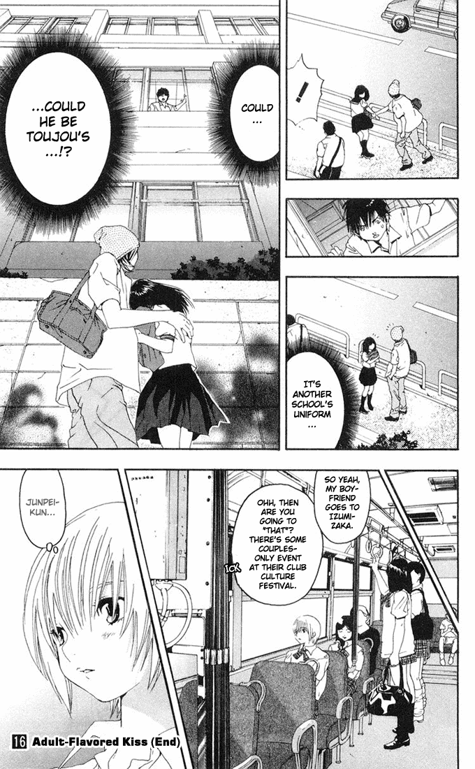 Ichigo 100% Chapter 143 page 21 - Chapter 143: Leaning Feelings, Chaos