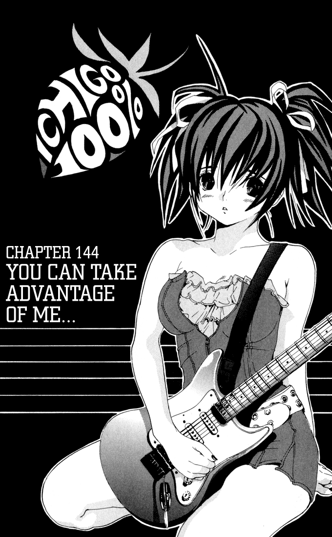 Ichigo 100% Chapter 144 page 6 - Chapter 144: You Can Take Advantage of Me