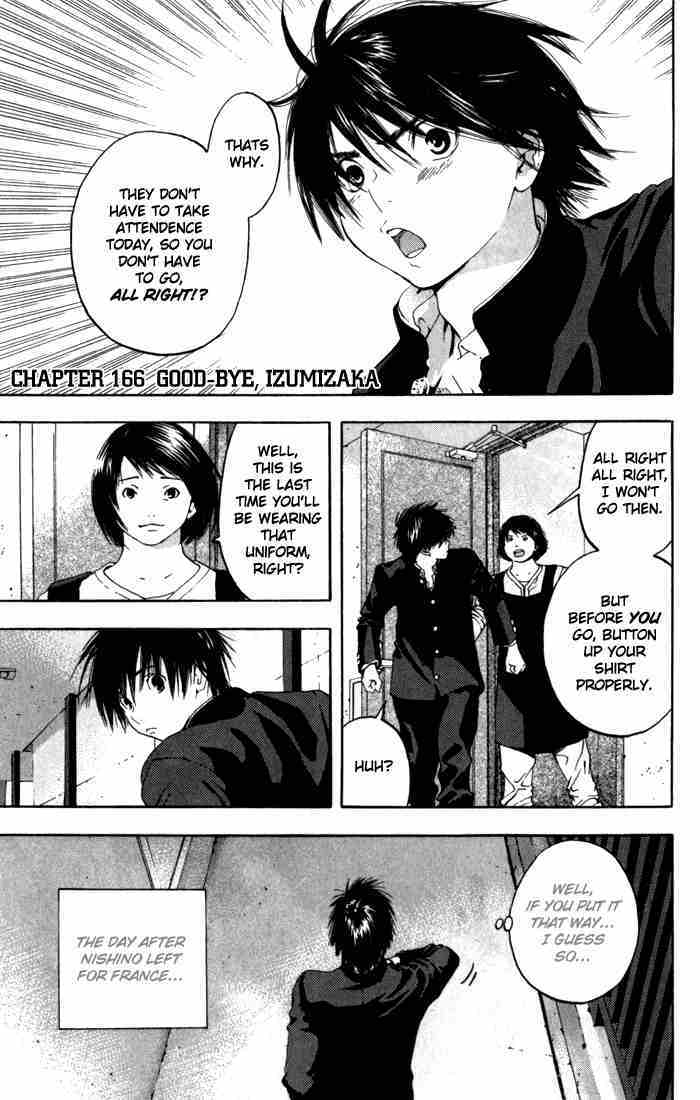 Ichigo 100% Chapter 166 page 1 - Chapter 166: Good-bye Izumizaka