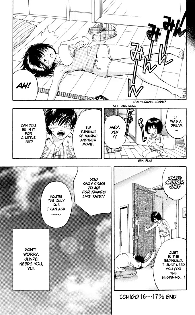 Ichigo 100% Chapter 167.1 page 3 - Chapter 167.1: Ichigo 16~17%