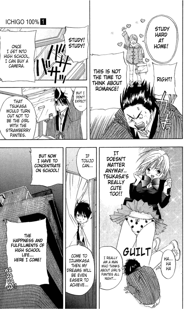 Ichigo 100% Chapter 2 page 17 - Chapter 2: Are You Thinking Of That