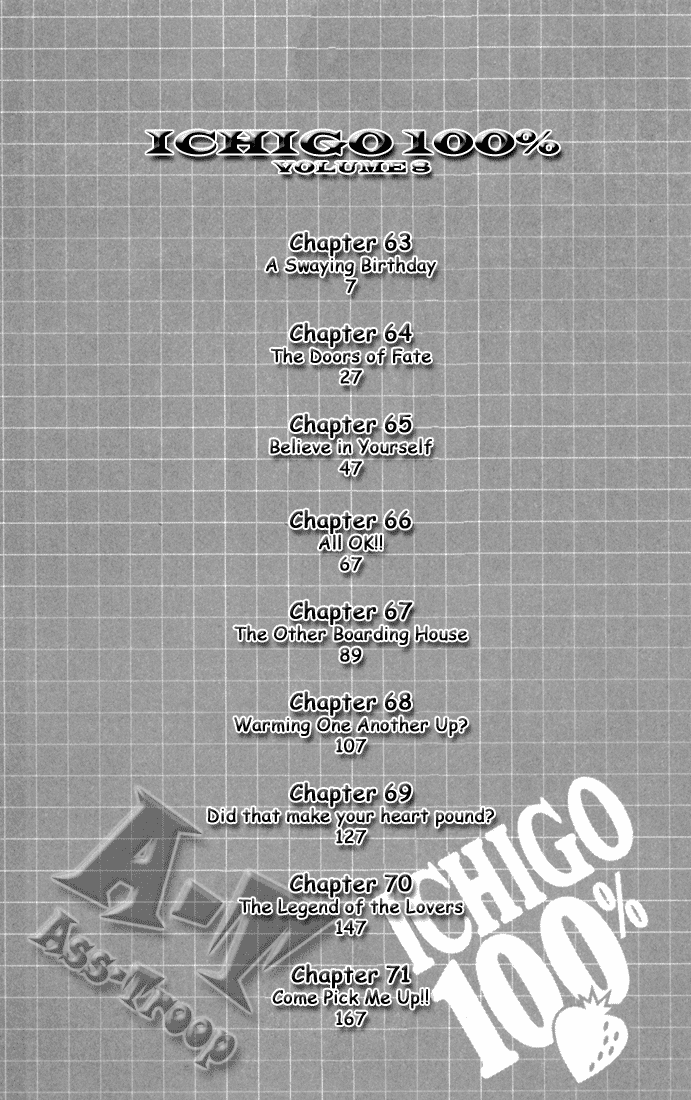 Ichigo 100% Chapter 63 page 4 - Chapter 63: A Swaying Birthday