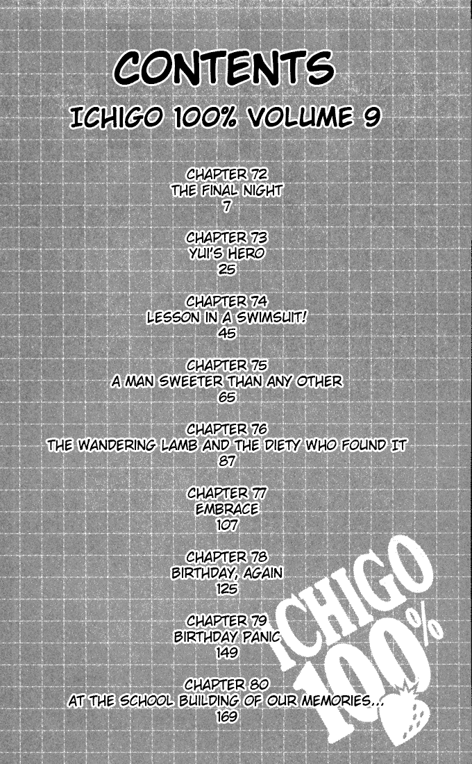 Ichigo 100% Chapter 72 page 4 - Chapter 72: The Final Night