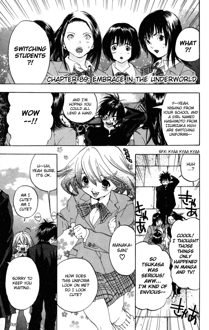 Ichigo 100% Chapter 89 page 1 - Chapter 89: Embrace in the Underworld