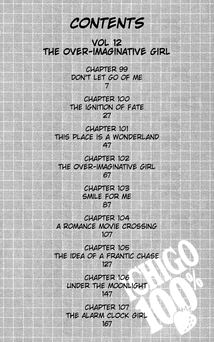 Ichigo 100% Chapter 99 page 4 - Chapter 99: Don't Let Go of Me