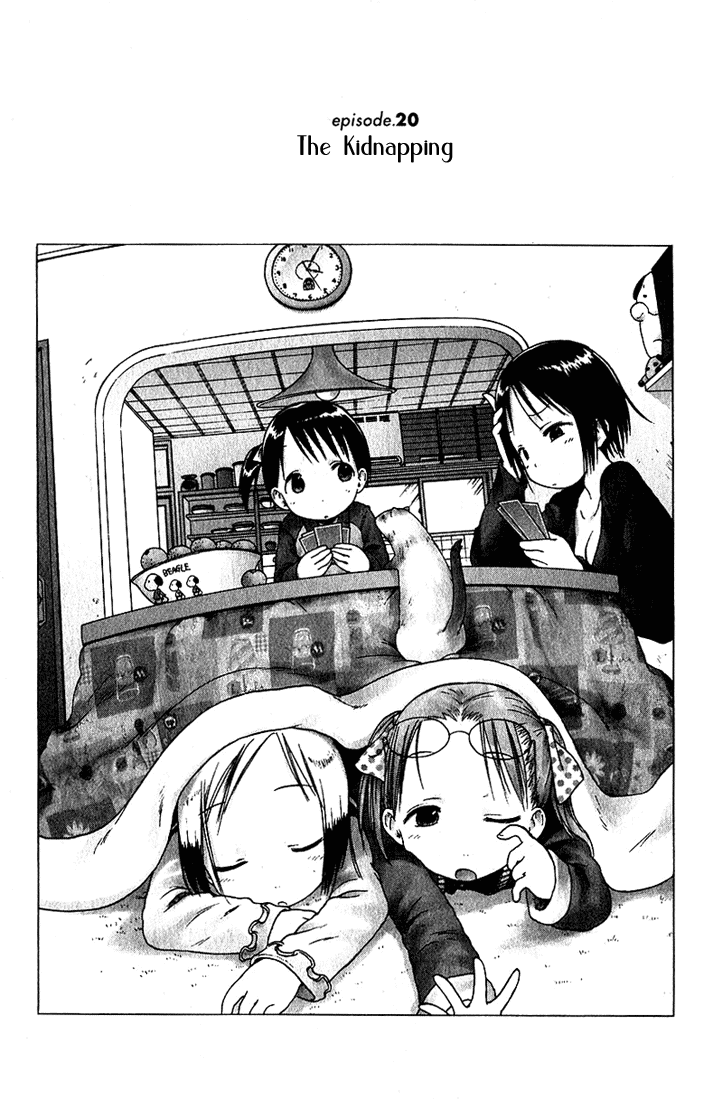 Ichigo Mashimaro Chapter 20 page 1 - Chapter 20: The Kidnapping