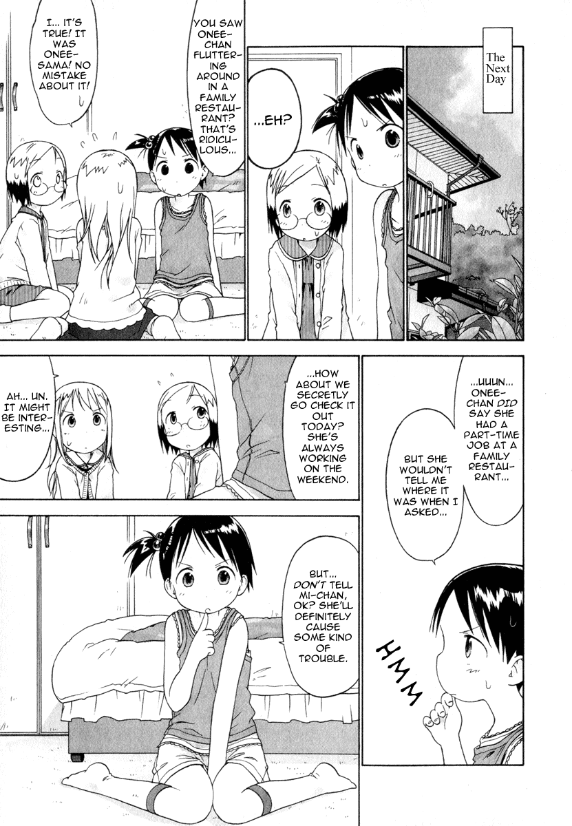 Ichigo Mashimaro Chapter 21 page 10 - Chapter 21: Part-Time Job