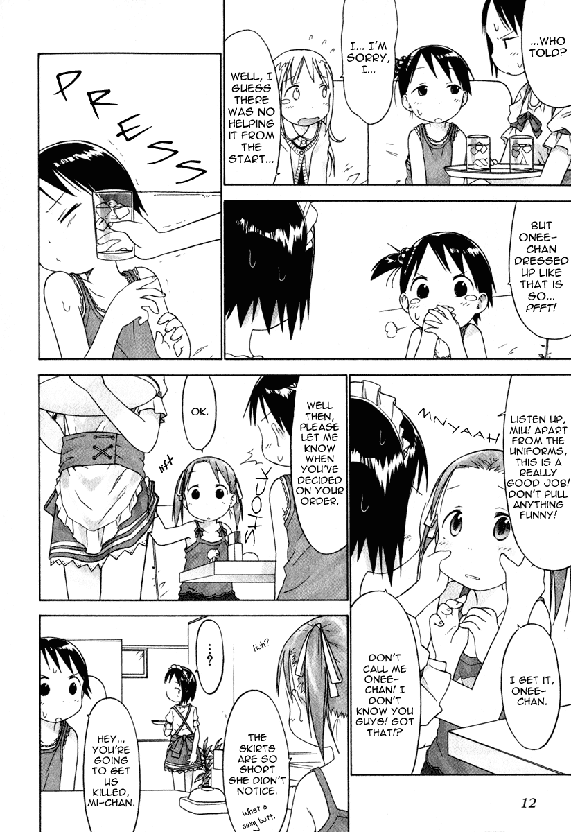 Ichigo Mashimaro Chapter 21 page 13 - Chapter 21: Part-Time Job